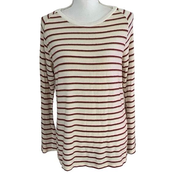 LNA Size S Striped Tunic Sweater Bell Sleeves - Picture 1 of 5
